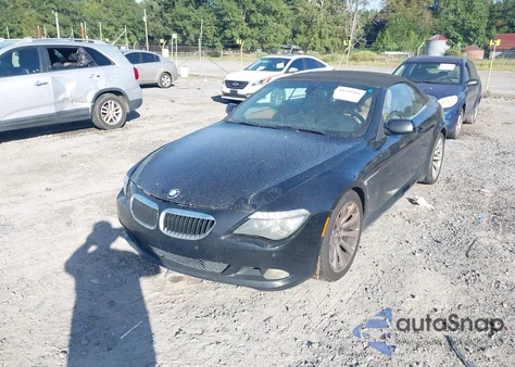 2008 BMW 650I z USA, uszkodzony, nr VIN WBAEB53558CX63241